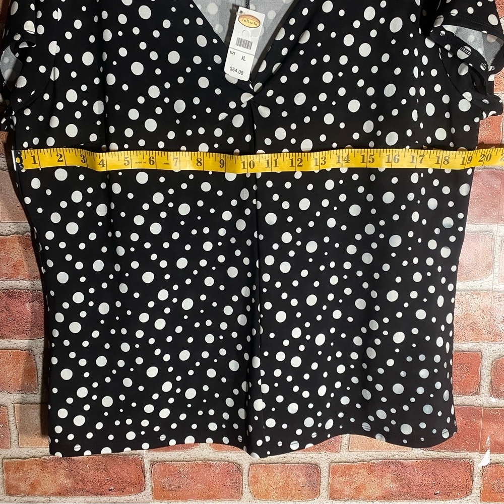 Talbots Blouse ,Polka dots, NWT - Picture 5 of 6